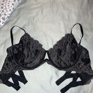 Free people unlined laced bra.